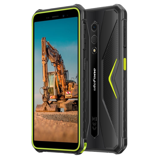Ulefone Armor X12, 3GB+32GB, Rugged Phone, Face Unlock, 5.45 inch Android 13 Go MediaTek Helio A22 Quad Core, Network: 4G, NFC(Less Green) by Ulefone