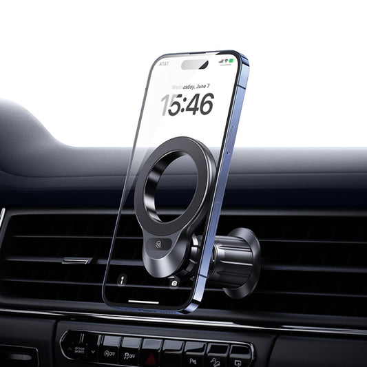 USAMS US-ZJ075 Magnetic Car Air Vent Phone Holder(Black) by USAMS