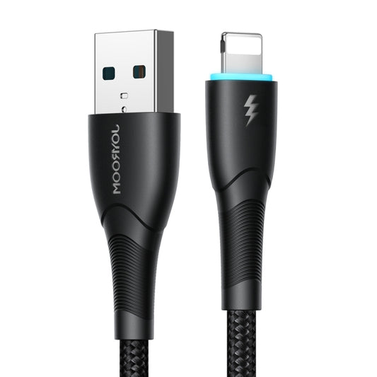 JOYROOM SA32-AL3 Starry Series 3A USB to 8 Pin Fast Charging Data Cable, Length:1m(Black) by JOYROOM