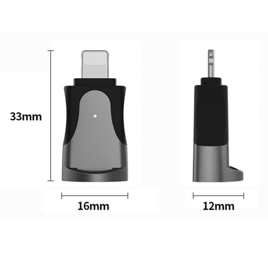 USB to 8 Pin Multifunction OTG Apapter(Silver) by buy2fix