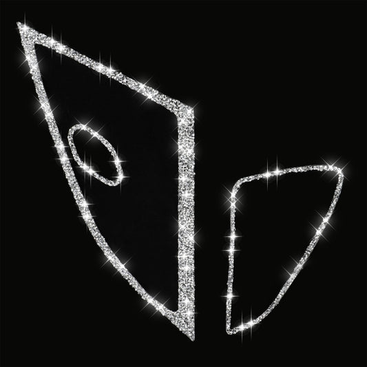 For Chevrolet Corvette C7 2014-2019 Car Door Speaker Frame Diamond Decorative Sticker, Left Drive by buy2fix