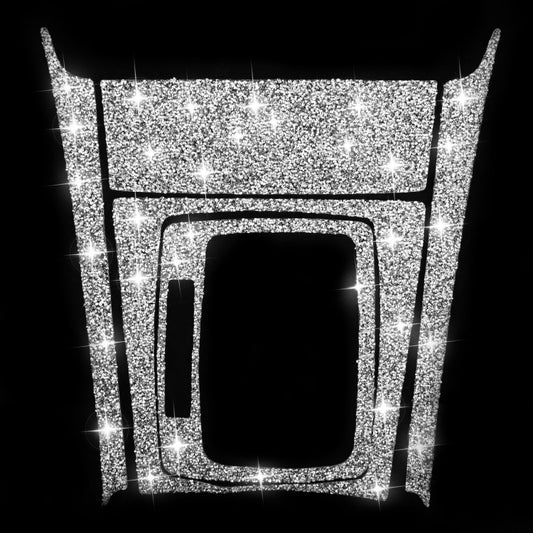 For Mercedes-Benz C-class W204 2007-2013 Car Gear Set Diamond Decorative Sticker, Left-hand Drive by buy2fix