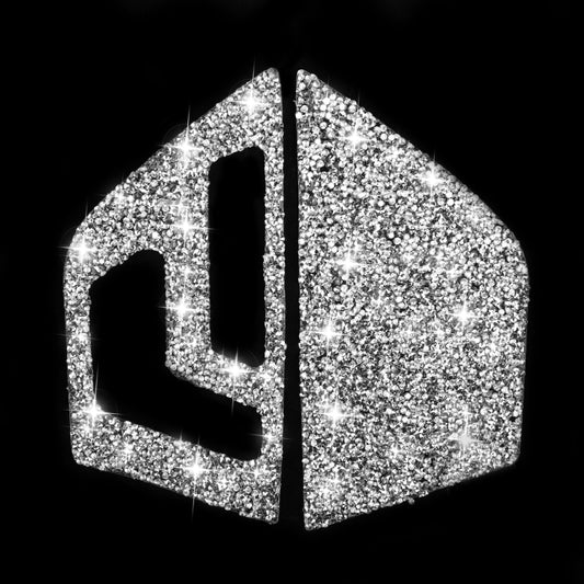 For Mercedes-Benz C-class W204 2007-2013 Car Seat Adjustment A Diamond Decorative Sticker, Right-hand Drive by buy2fix