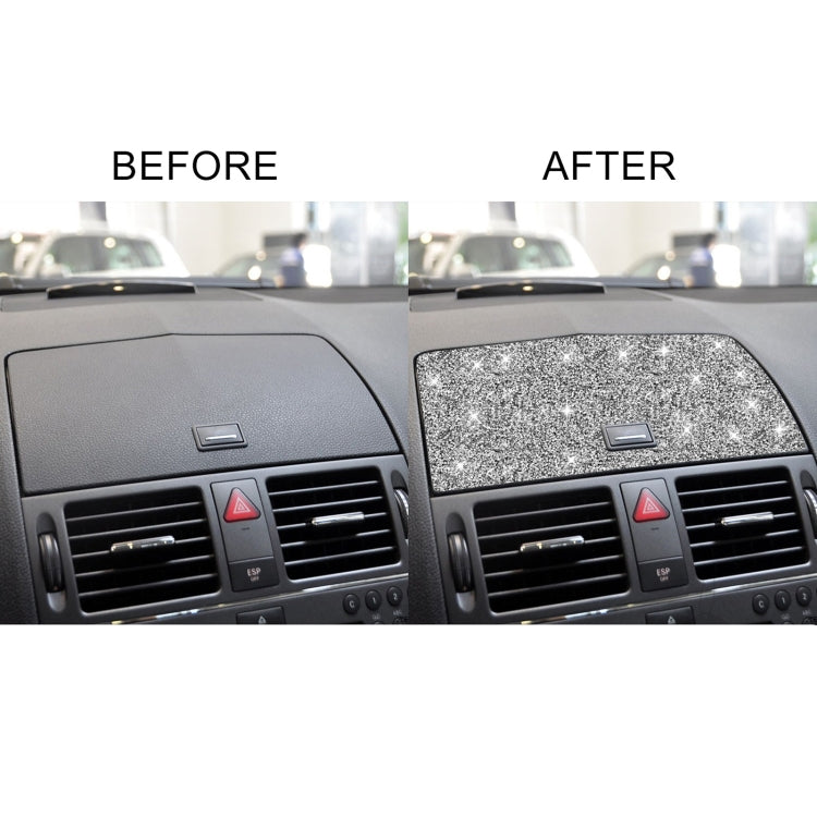 For Mercedes-Benz C-class W204 2007-2010 Car Console Navigation Diamond Decorative Sticker, Left and Right Drive by buy2fix