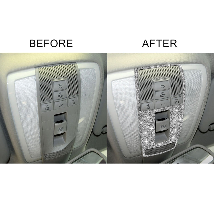 For Mercedes-Benz C-class W204 2007-2013 Car Reading Light Diamond Decorative Sticker, Left and Right Drive by buy2fix