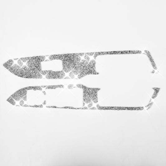 For Ford Mustang 2015-2020 Car Door Lift Panel A Diamond Decoration Sticker, Left Drive by buy2fix