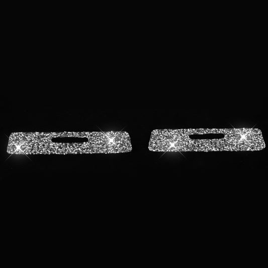 For BMW 3 Series E90 / E92 / E93 2005-2012 Car Passenger Side Center Control Hole Diamond Decorative Sticker by buy2fix