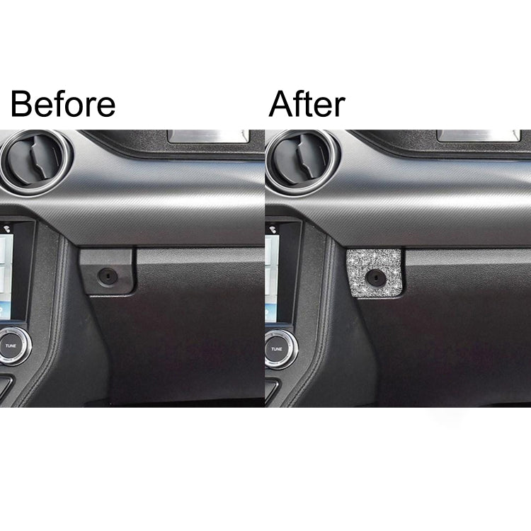 For Ford Mustang 2015-2020 Car Toolbox Diamond Decoration Sticker, Left Drive by buy2fix