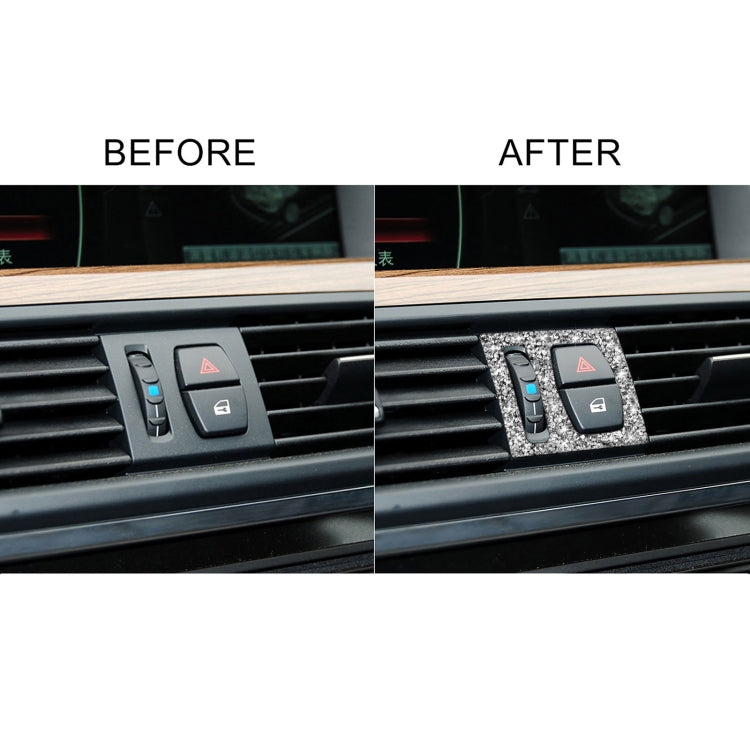 For BMW F10 5 Series 2011-2017 Car Air Outlets Diamond Decorative Sticker, Left and Right Drive by buy2fix