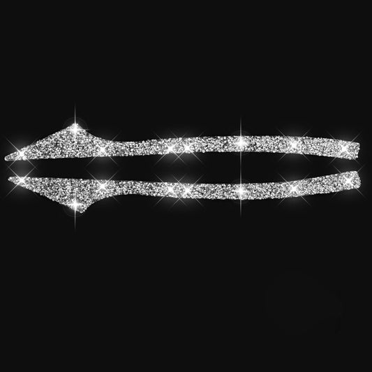 For BMW F10 5 Series 2011-2017 Car Rearview Mirror Anti-collision Diamond Decorative Sticker, Left and Right Drive by buy2fix