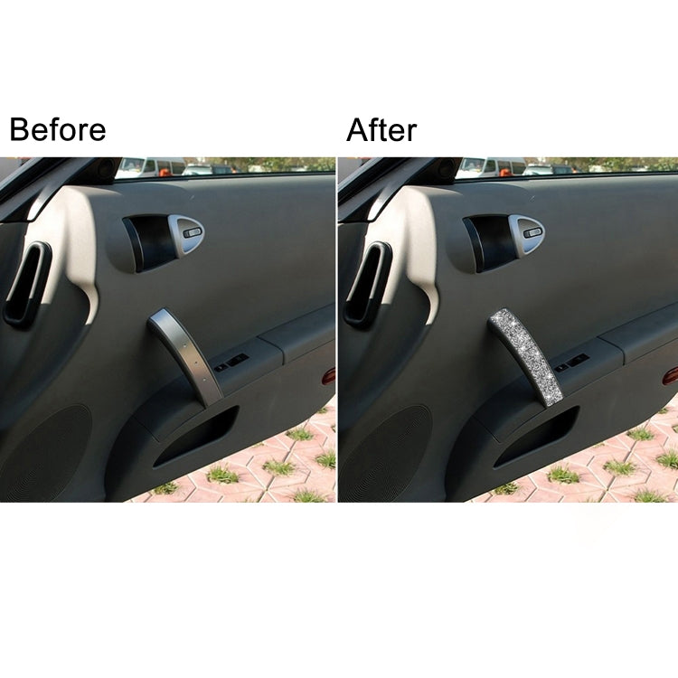 For Nissan 350Z 2006-2009 Car Passenger Side Door Handle Diamond Sticker, Right Drive by buy2fix