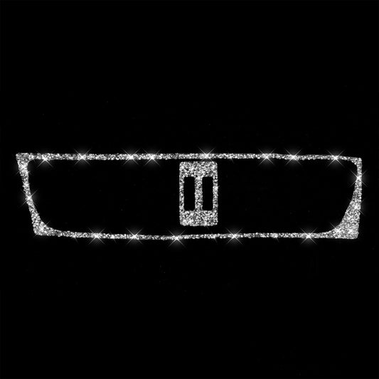 For Audi A4 / A5 / Q5 2pcs Car Air Conditioner Outlet Diamond Decoration Sticker, Left Drive by buy2fix