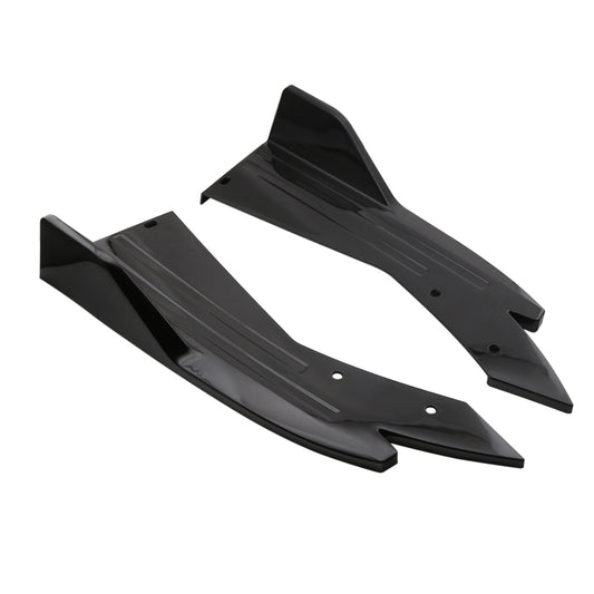 Car Universal Rear Corner Cover Rear Bumper Protective Corner Rear Lip Rear Shovel(Black) by buy2fix