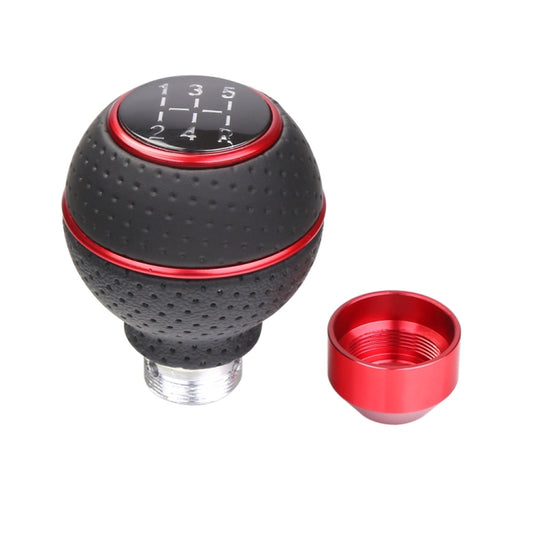 Universal Car Manual Gear Shift Lever 5-speed Shifter Knob(Blue) by buy2fix