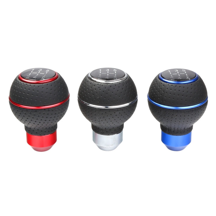 Universal Car Manual Gear Shift Lever 5-speed Shifter Knob(Red) by buy2fix