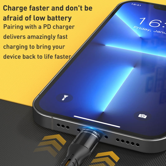 USB-C / Type-C to USB-C / Type-C Liquid Silicone Charging Data Cable, Length: 1.2m(Yellow) by buy2fix