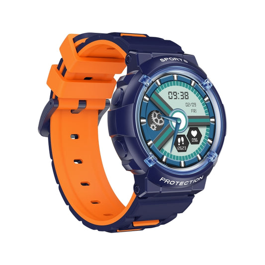 HT19 1.2 inch Round Screen IP68 Children Smart Watch, Support Sleep Monitoring(Blue) by buy2fix