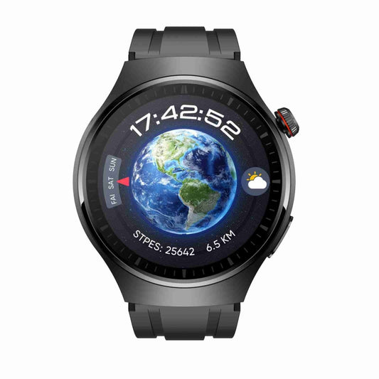MT200 1.43 inch AMOLED IP67 Smart Call Watch, Support ECG/Body Temperature/Blood Glucose Monitoring(Black) by buy2fix
