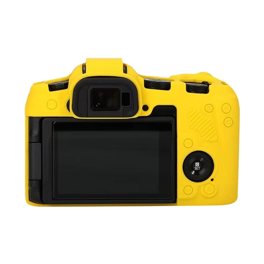 For Canon EOS R8 Soft Silicone Protective Case(Yellow) by buy2fix