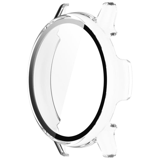 For Garmin vivoactive 5 / Active 5 PC + Tempered Film Integrated Watch Protective Case(Transparent) by buy2fix