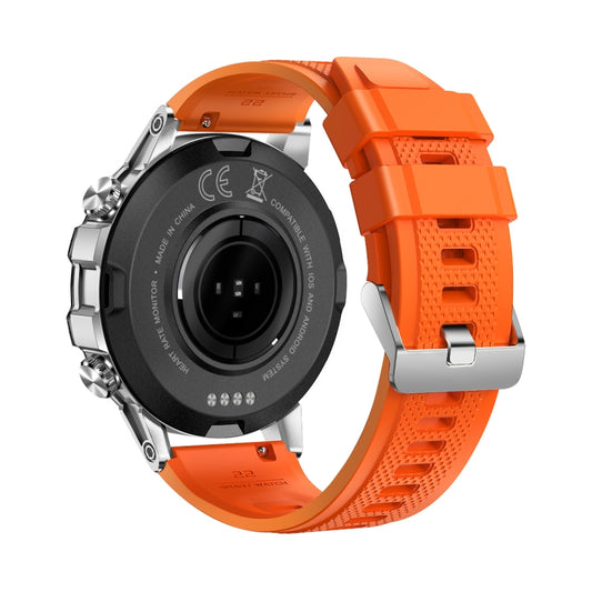 K52 1.39inch BT5.0 Smart Watch Support Heart Rate/ Sleep Detection(Orange) by buy2fix