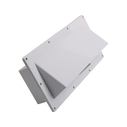 A8664 RV Range Hood Vent Exhaust Vent Cover with 10pcs Screws(White) by buy2fix