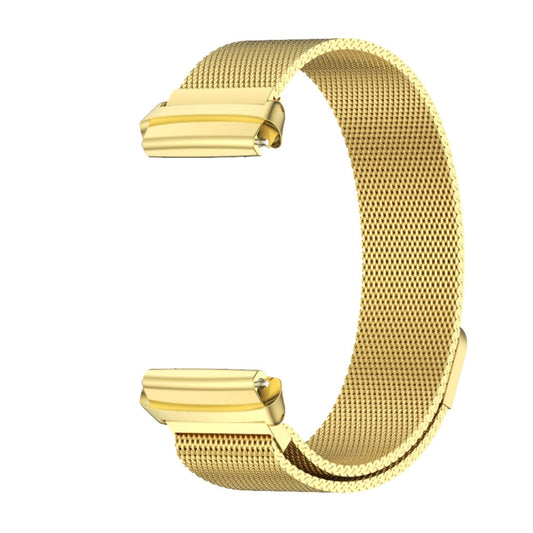 For Redmi Watch 3 Lite / Watch 3 Active Mijobs Milan Magnetic Metal Watch Band(Gold) by MIJOBS