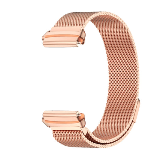 For Redmi Watch 3 Lite / Watch 3 Active Mijobs Milan Magnetic Metal Watch Band(Rose Gold) by MIJOBS