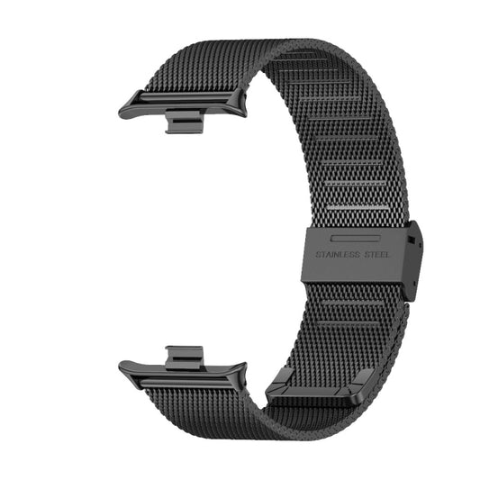 For Xiaomi Smart Band 9 Pro / 8 Pro Mijobs Milan Buckle Stainless Steel Watch Band(Black) by MIJOBS