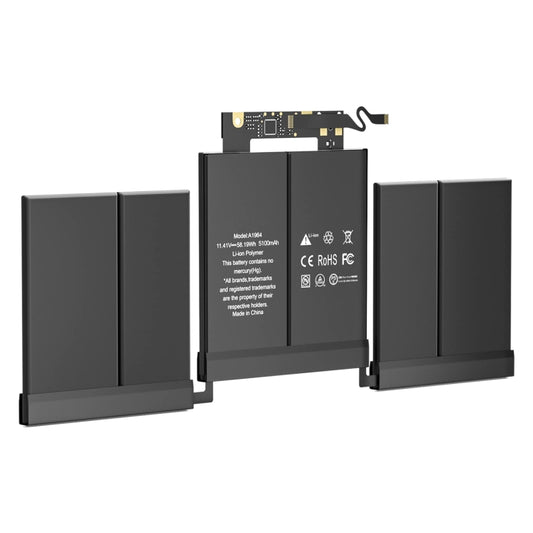 A1964 5086mAh Battery Replacement For MacBook Pro 13 inch A1989 2018-2019 / A2251 2020 by buy2fix