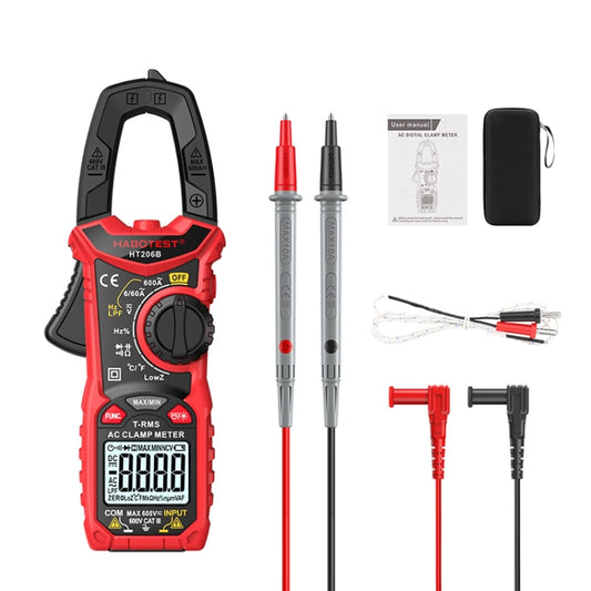 HABOTEST HT206B Auto-ranging High Precision Digital Clamp Multimeter by HABOTEST