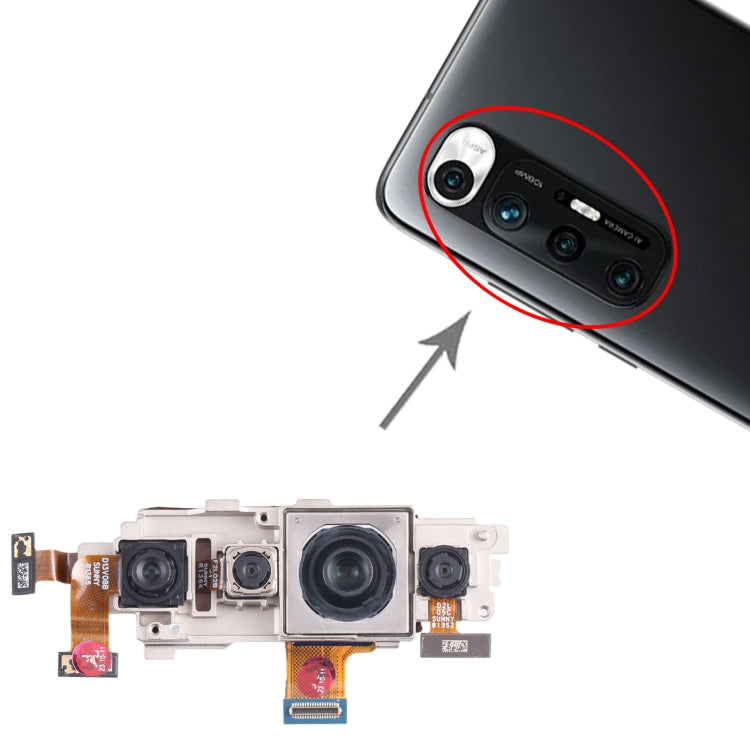 For Xiaomi Mi 10s Original Camera Set (Telephoto + Wide + Portrait + Main Camera) by buy2fix