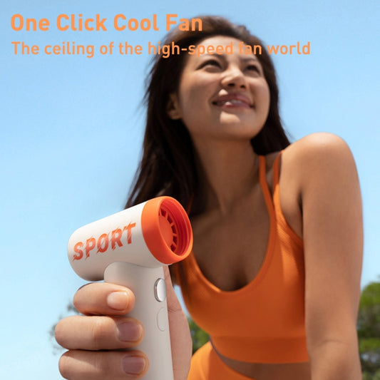 DC01 Mini Handheld High-speed Electric Fan(White) by buy2fix