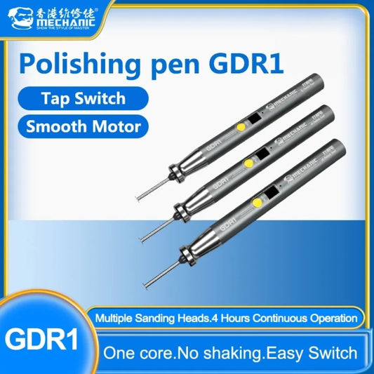 Mechanic GDR1 Charging Wireless Small Handheld Chip Polishing Grinding Pen by MECHANIC
