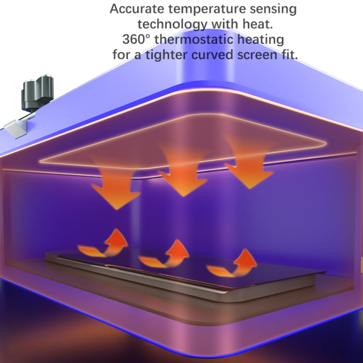 Mechanic GAN-01 FENIX 8 inch 320W Constant Temperature Lamination Defoaming Integrated Machine, Plug:EU by MECHANIC