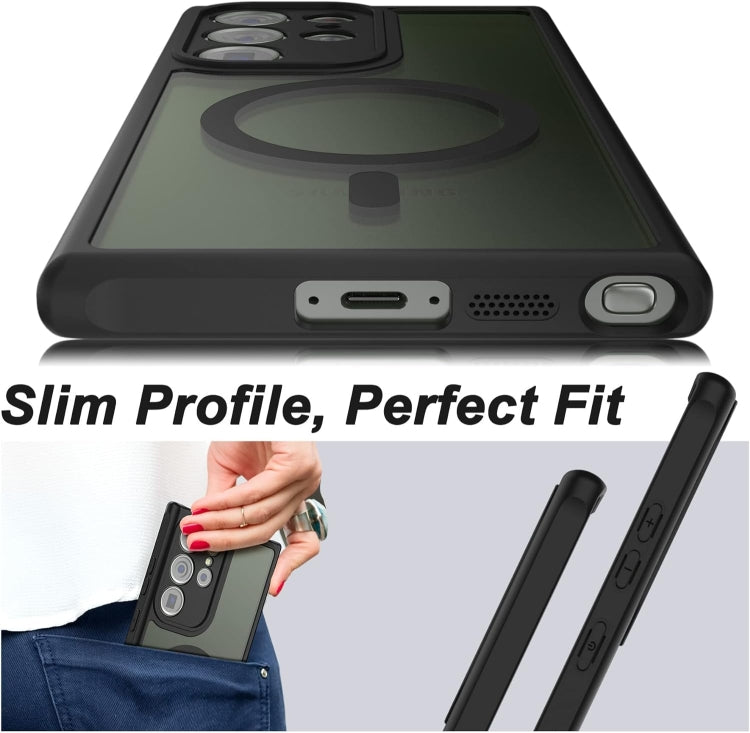 For Samsung Galaxy S24 Ultra 5G Fine Hole Skin Feel MagSafe Magnetic Phone Case by buy2fix