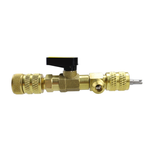 CP-4091 T6 Spool Remover Installation Tool with Dual Size SAE 1/4 and 5/16 Ports(Gold) by buy2fix