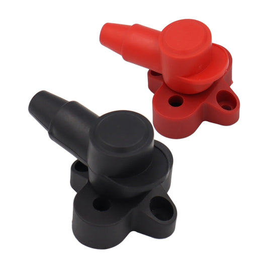 CP-4166 M8 Single Stud Battery Terminal(Black + Red) by buy2fix