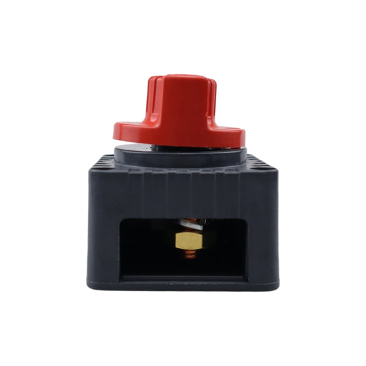 CP-4341 Yacht RV Single-circuit High-current Knob Power-off Switch(Black) by buy2fix