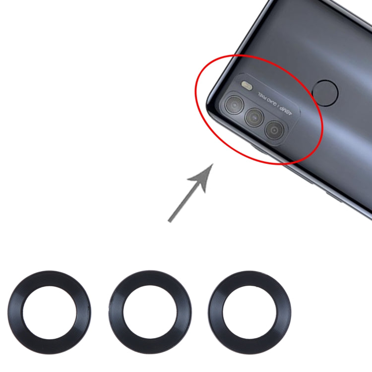 For Motorola Moto G50 Back Camera Lens by buy2fix