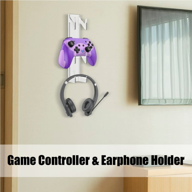 YX072-1 Acrylic Game Controller and Headphone Wall Mount by buy2fix