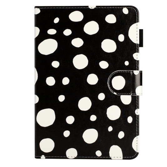 For iPad Pro 9.7 / 9.7 2018 / 2017 Dot Pattern Leather Smart Tablet Case(Black White) by buy2fix