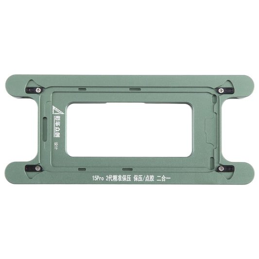 For iPhone 15 Pro Magnetic LCD Screen Frame Bezel Pressure Holding Mold Clamp Mold by buy2fix
