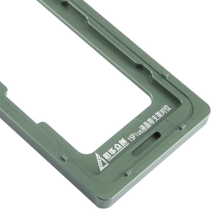 For iPhone 15 Plus LCD Screen With Frame Bezel Calibration Fixed Mold by buy2fix