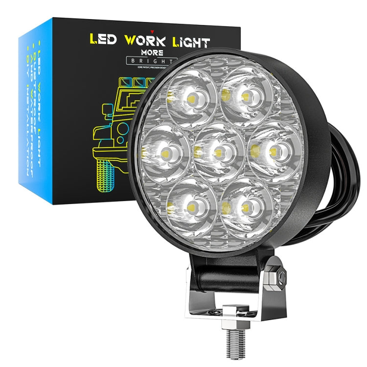 9-30V 12W 6000K 2.5 inch Car LED Engineering Auxiliary Light(White Light) by buy2fix