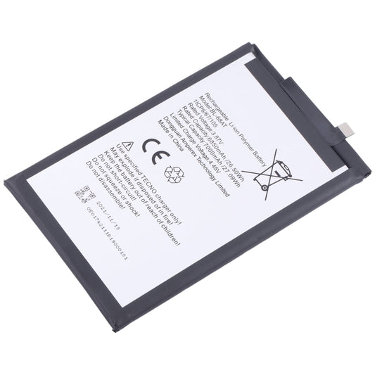 For Tecno Pova 2 LE7 Battery Replacement BL-68AT 7000mAh by buy2fix