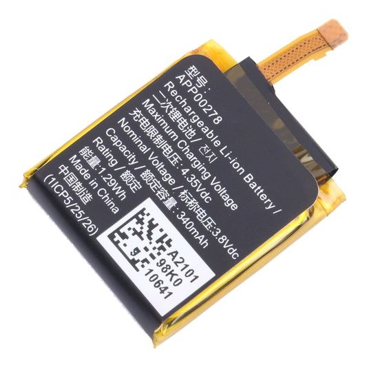 For Apack APP00278 Watch Battery Replacement 340mAh by buy2fix