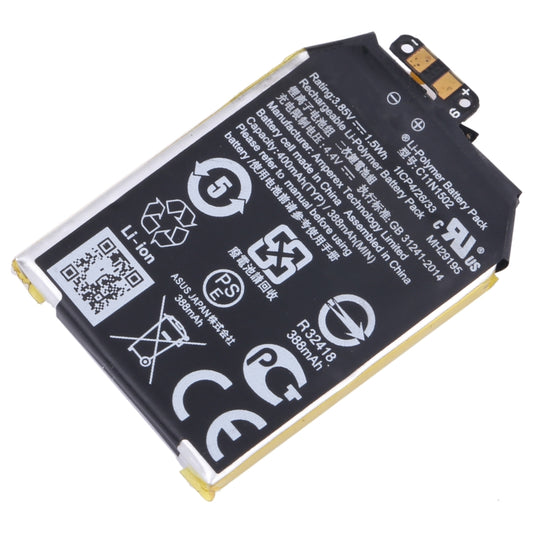 For Asus ZenWatch 2 WI501Q Battery Replacement C11N1502 400mAh by buy2fix