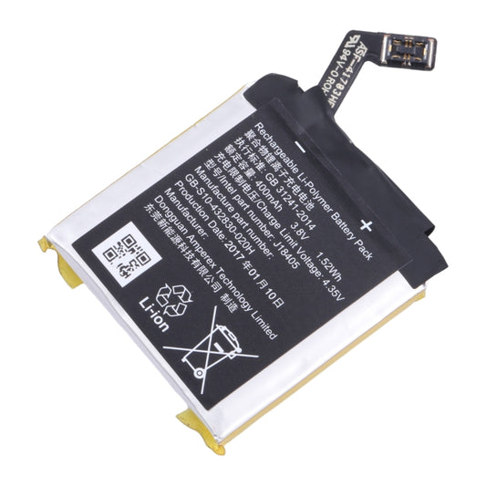 For Sony J18405 Smart Watch Battery Replacement GB-S10-432830-010H 400mAh by buy2fix