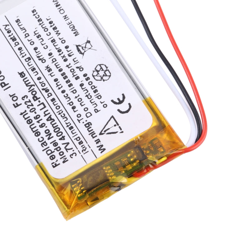 For iPod Nano 1 1st Generation MP3 Battery Replacement 616-0223 400mAh by buy2fix